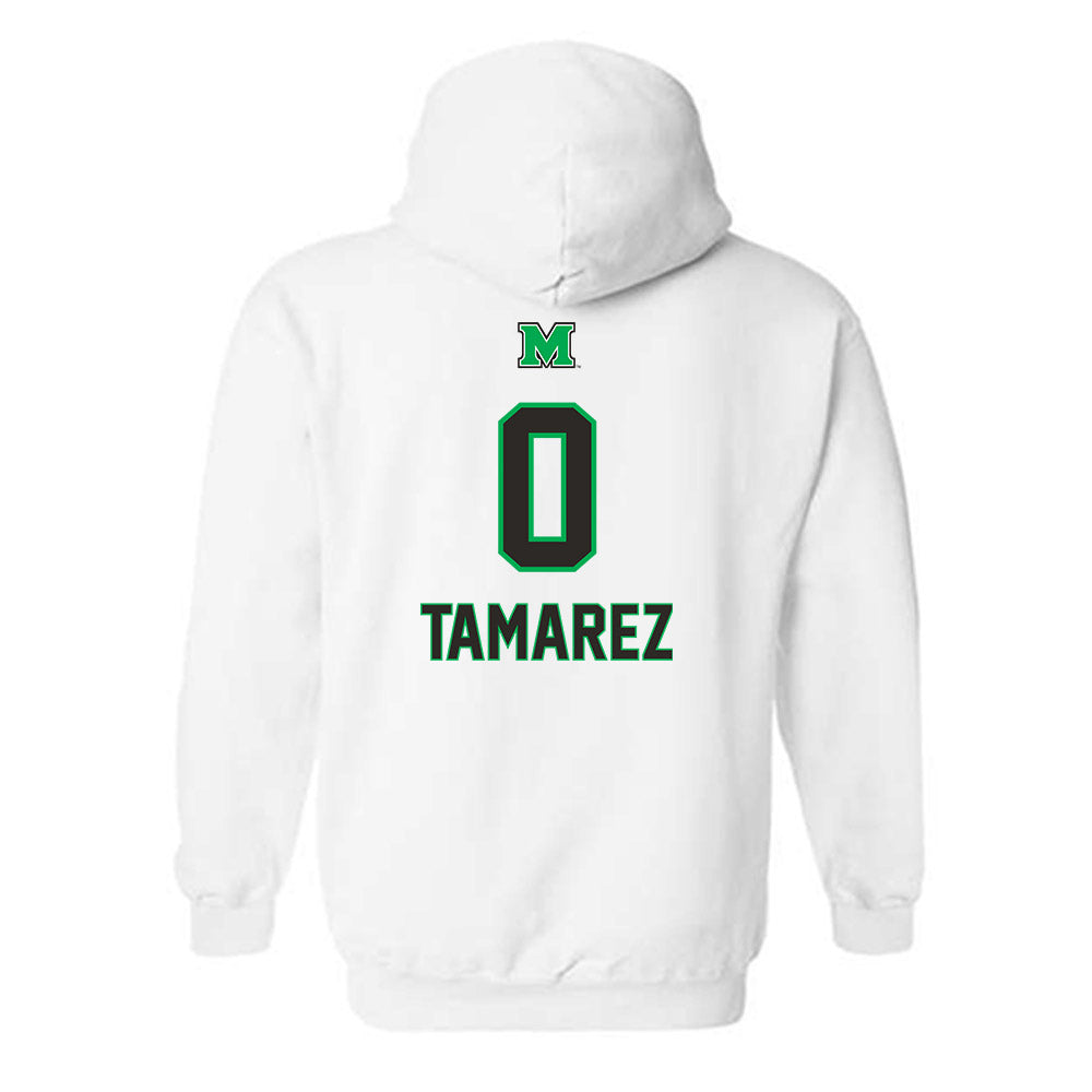 Marshall - NCAA Football : Deandre Tamarez - Generic Shersey Hooded Sweatshirt-1