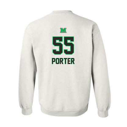 Marshall - NCAA Football : Owen Porter - Generic Shersey Crewneck Sweatshirt