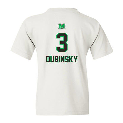 Marshall - NCAA Men's Basketball : Wilson Dubinsky - Generic Shersey Youth T-Shirt-1