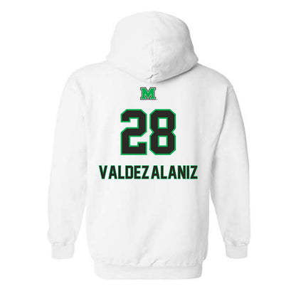 Marshall - NCAA Football : Joshua Valdez-alaniz - Generic Shersey Hooded Sweatshirt