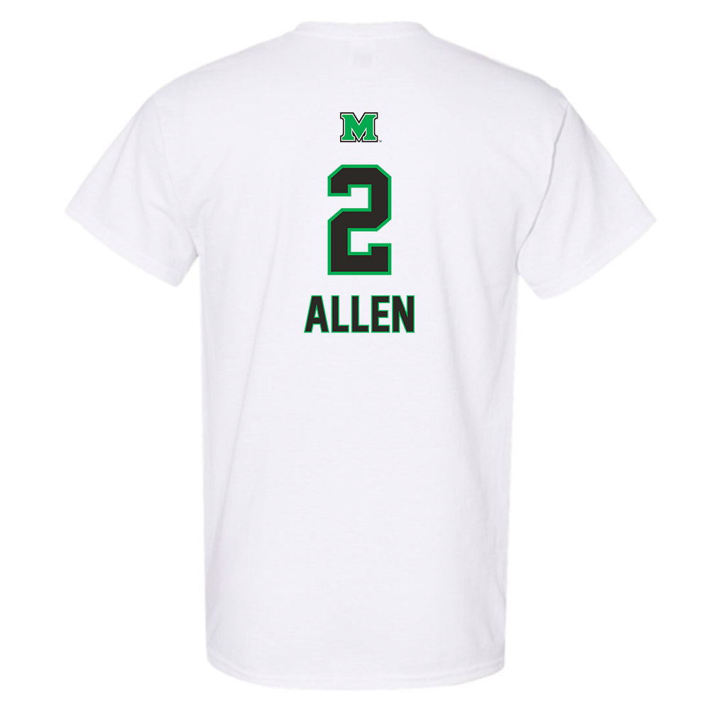 Marshall - NCAA Football : Michael Allen - Generic Shersey T-Shirt-1