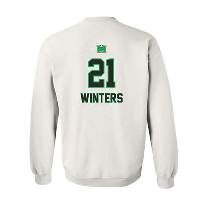 Marshall - NCAA Football : Robert Winters - Generic Shersey Crewneck Sweatshirt