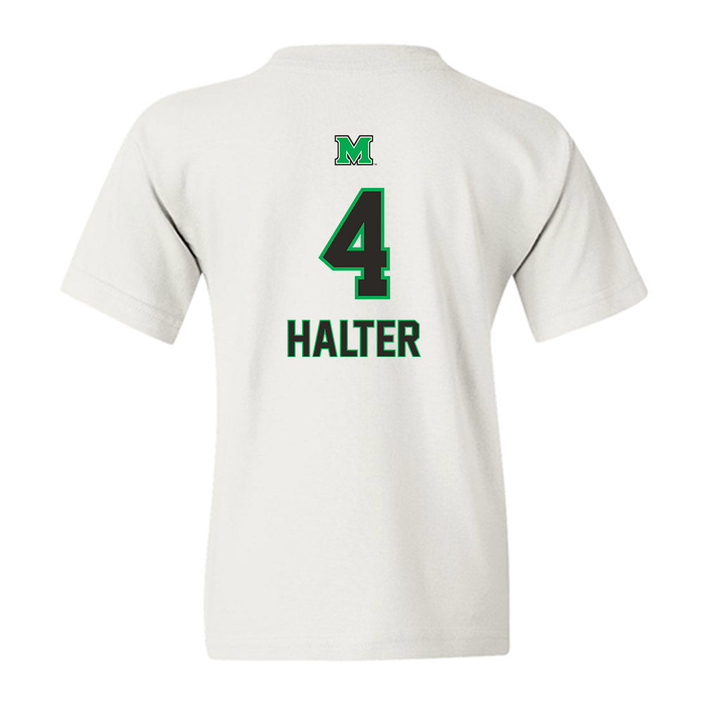 Marshall - NCAA Baseball : Franklin Halter - Generic Shersey Youth T-Shirt-1