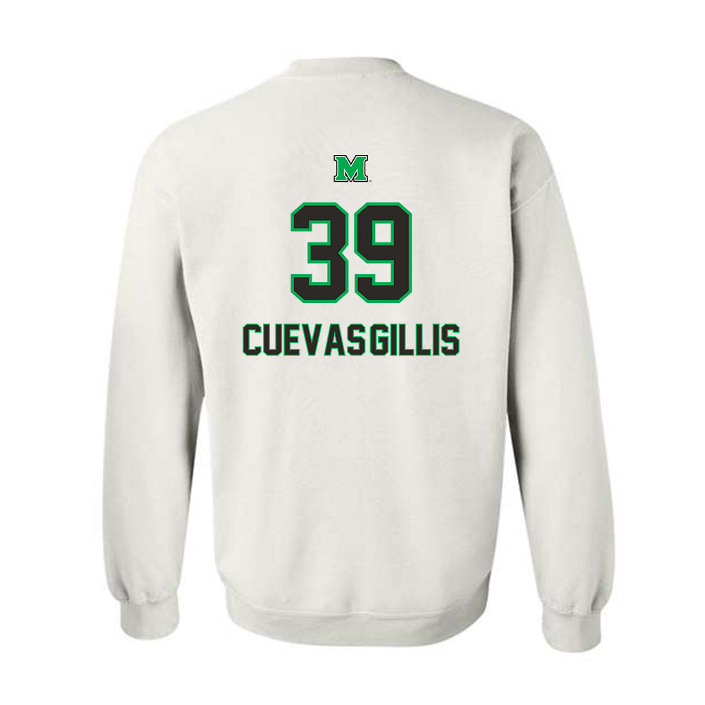 Marshall - NCAA Football : Ajani Cuevas-Gillis - Generic Shersey Crewneck Sweatshirt-1