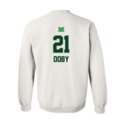 Marshall - NCAA Women's Basketball : Emari Doby - Generic Shersey Crewneck Sweatshirt-1