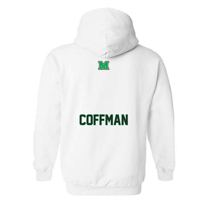 Marshall - NCAA Men's Track & Field : Mason Coffman - Generic Shersey Hooded Sweatshirt