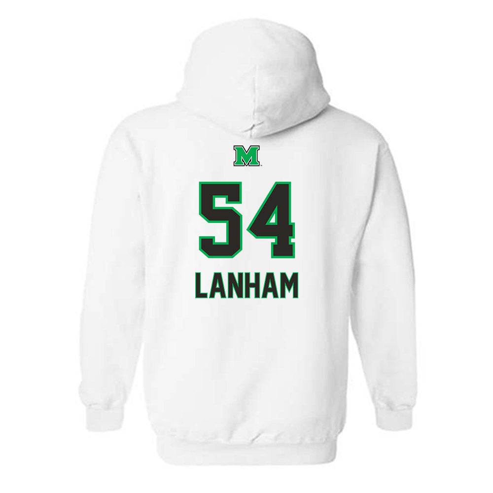 Marshall - NCAA Football : Drake Lanham - Generic Shersey Hooded Sweatshirt-1
