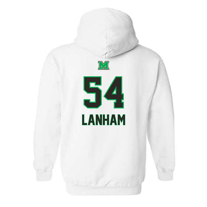 Marshall - NCAA Football : Drake Lanham - Generic Shersey Hooded Sweatshirt-1