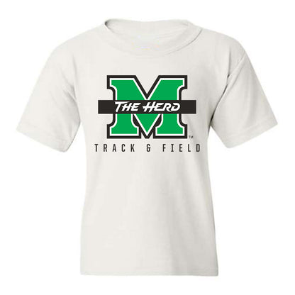 Marshall - NCAA Men's Track & Field : Josh Roush - Generic Shersey Youth T-Shirt