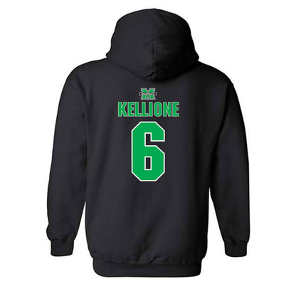 Marshall - NCAA Women's Basketball : Madison Kellione - Sports Shersey Hooded Sweatshirt