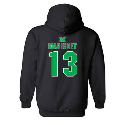 Marshall - NCAA Women's Basketball : Leyocha Somone Marigney - Sports Shersey Hooded Sweatshirt