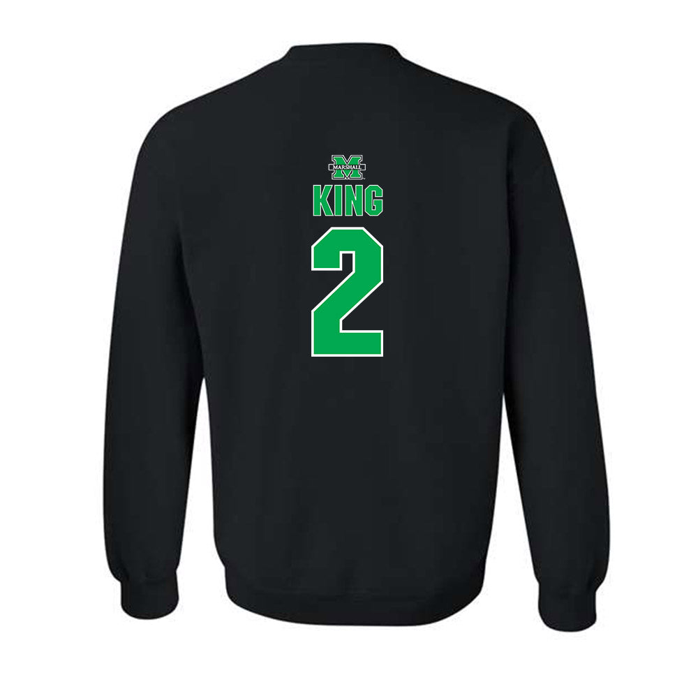 Marshall - NCAA Women's Basketball : Blessing King - Sports Shersey Crewneck Sweatshirt