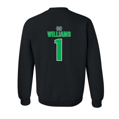 Marshall - NCAA Women's Basketball : TreShondra Williams - Sports Shersey Crewneck Sweatshirt-1