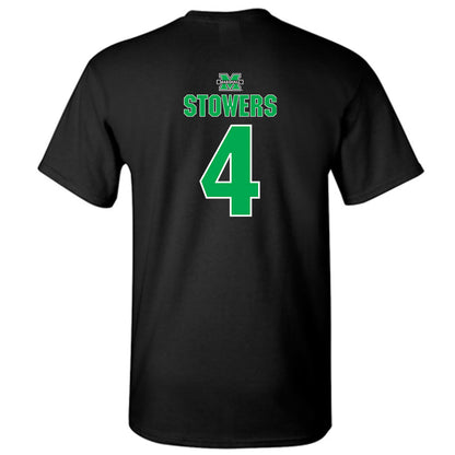 Marshall - NCAA Women's Basketball : Zenthia Stowers - Sports Shersey T-Shirt-1
