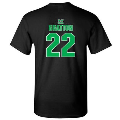 Marshall - NCAA Women's Basketball : Emily Bratton - Sports Shersey T-Shirt-1