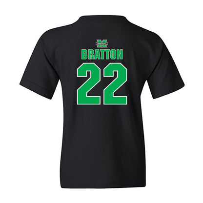 Marshall - NCAA Women's Basketball : Emily Bratton - Sports Shersey Youth T-Shirt-1