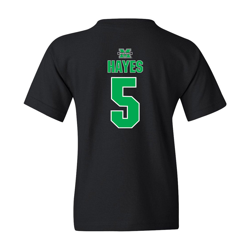 Marshall - NCAA Women's Basketball : Alasia Hayes - Youth T-Shirt Sports Shersey