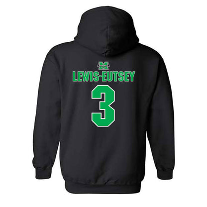 Marshall - NCAA Women's Basketball : Timaya Lewis-Eutsey - Sports Shersey Hooded Sweatshirt-1