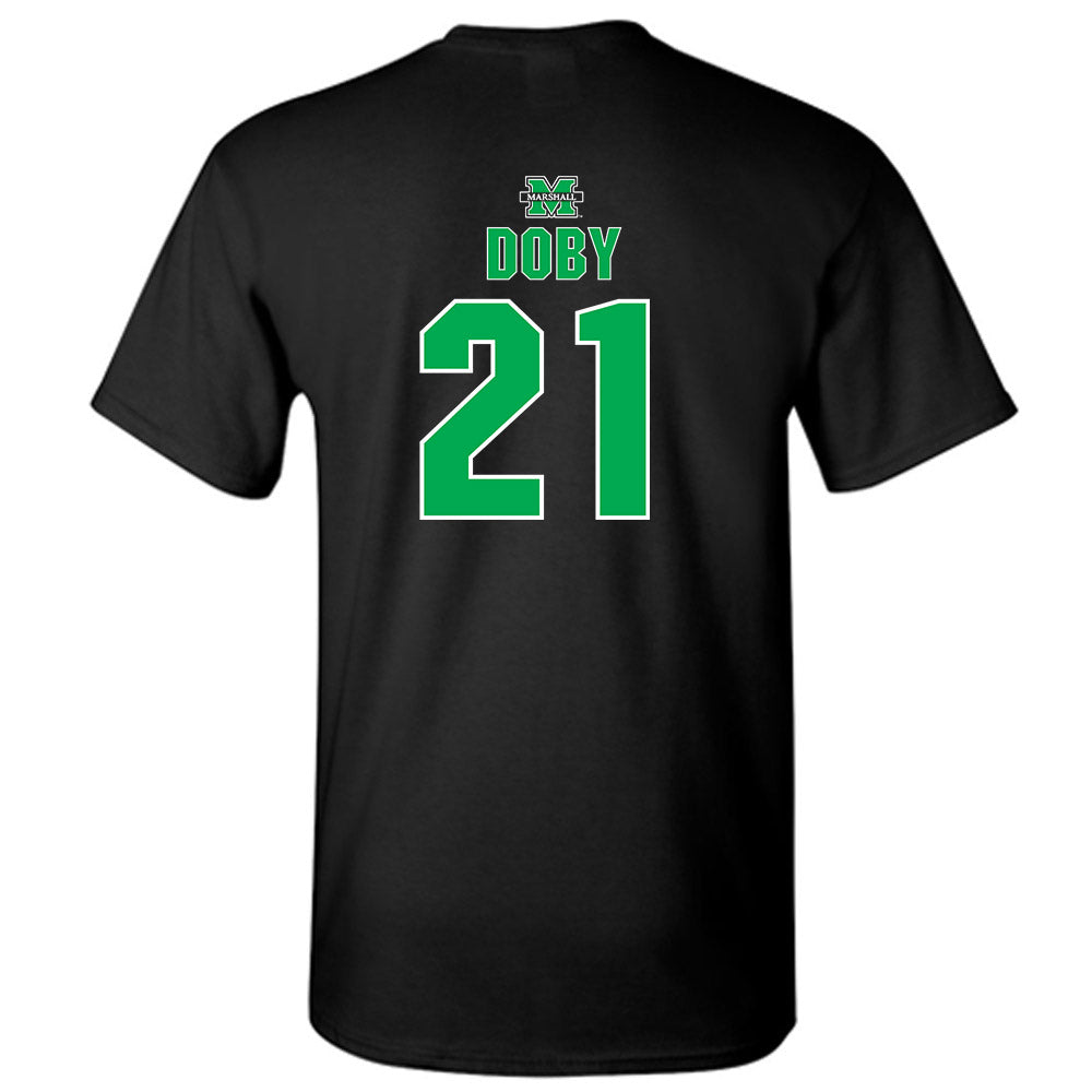 Marshall - NCAA Women's Basketball : Emari Doby - Sports Shersey T-Shirt-1