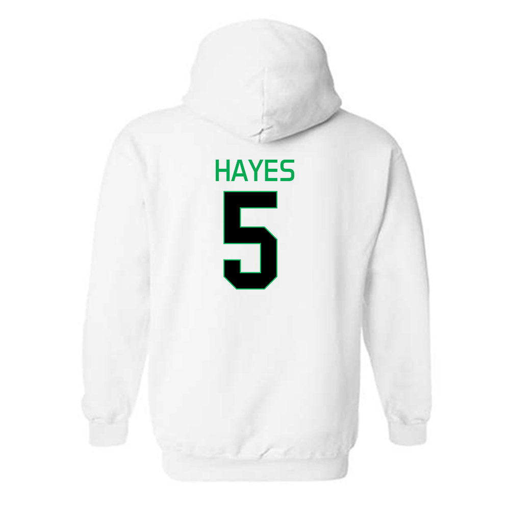 Marshall - NCAA Women's Basketball : Alasia Hayes - Hooded Sweatshirt Sports Shersey