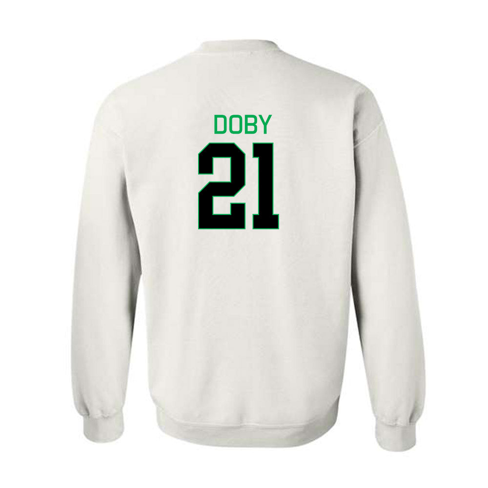 Marshall - NCAA Women's Basketball : Emari Doby - Sports Shersey Crewneck Sweatshirt-1