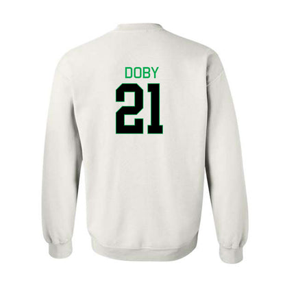 Marshall - NCAA Women's Basketball : Emari Doby - Sports Shersey Crewneck Sweatshirt-1