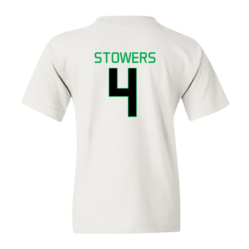 Marshall - NCAA Women's Basketball : Zenthia Stowers - Sports Shersey Youth T-Shirt-1