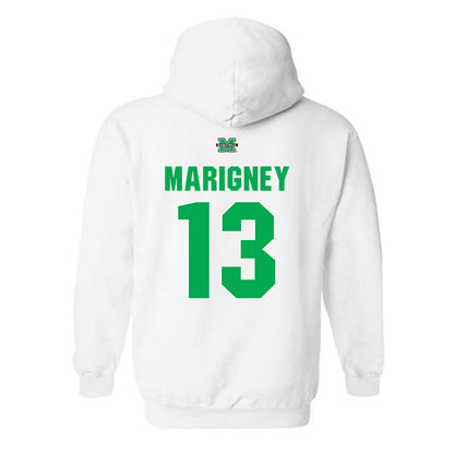 Marshall - NCAA Women's Basketball : Leyocha Somone Marigney - Sports Shersey Hooded Sweatshirt