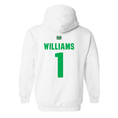 Marshall - NCAA Women's Basketball : TreShondra Williams - Sports Shersey Hooded Sweatshirt-1