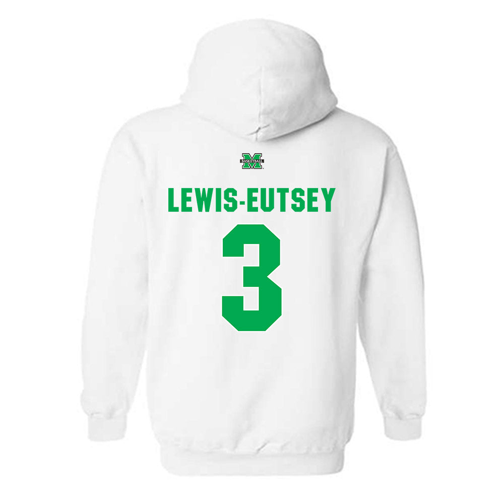 Marshall - NCAA Women's Basketball : Timaya Lewis-Eutsey - Sports Shersey Hooded Sweatshirt-1