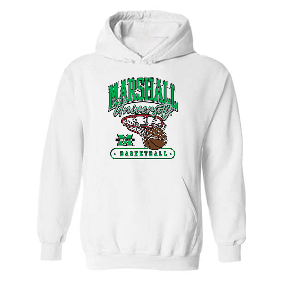 Marshall - NCAA Women's Basketball : Emily Bratton - Sports Shersey Hooded Sweatshirt-0