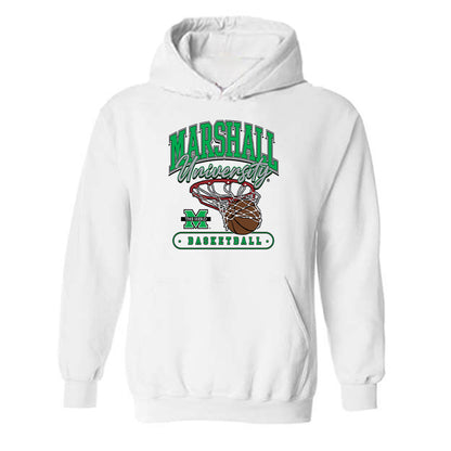 Marshall - NCAA Women's Basketball : Emari Doby - Sports Shersey Hooded Sweatshirt-0
