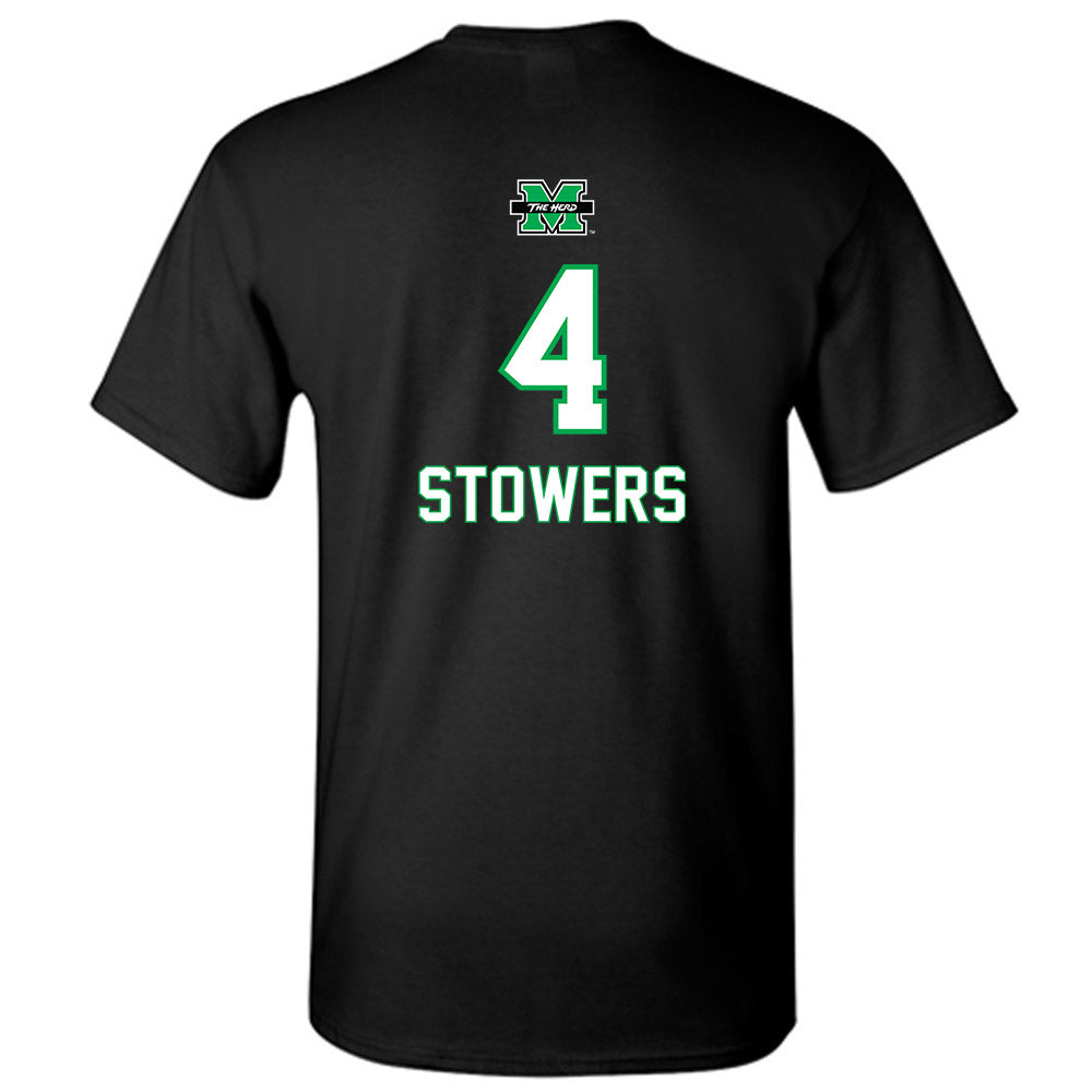 Marshall - NCAA Women's Basketball : Zenthia Stowers - Generic Shersey T-Shirt-1
