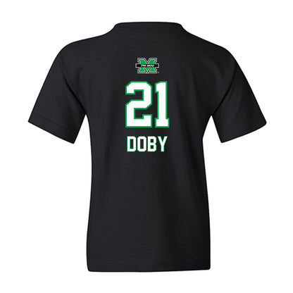 Marshall - NCAA Women's Basketball : Emari Doby - Generic Shersey Youth T-Shirt-1
