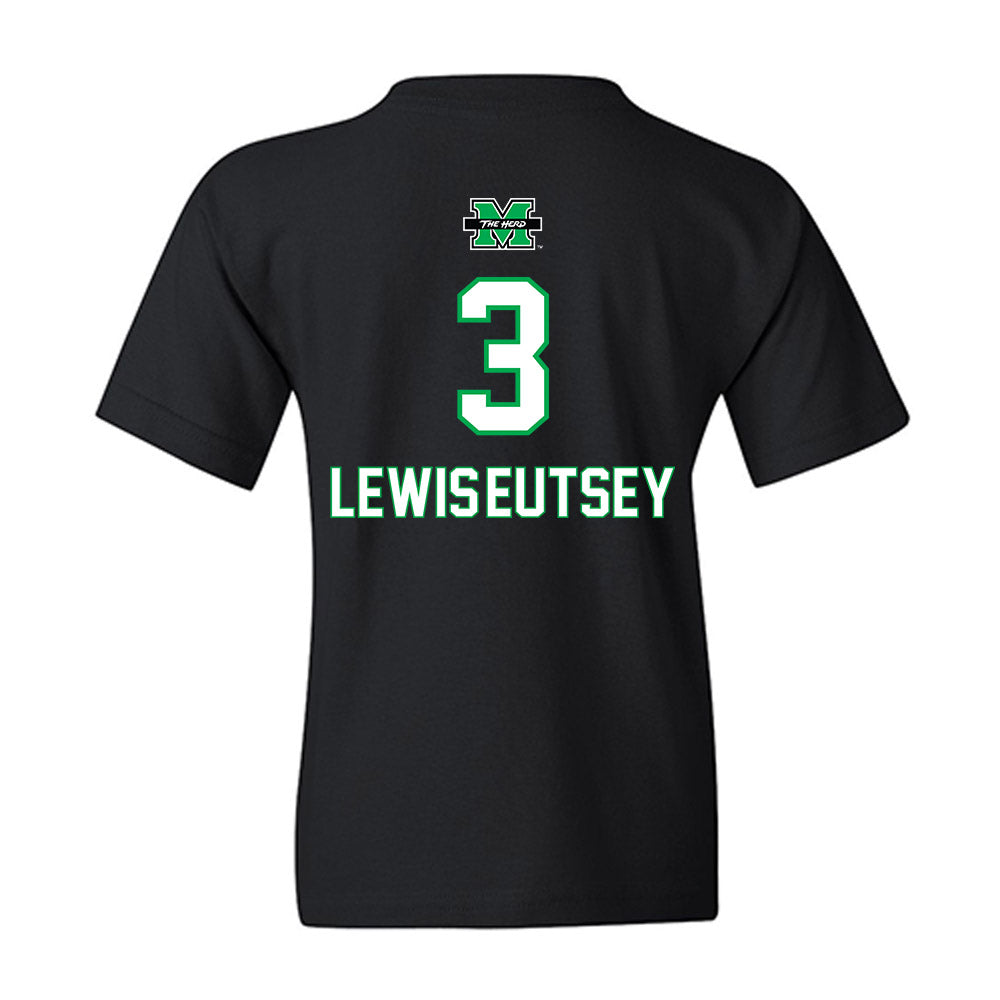 Marshall - NCAA Women's Basketball : Timaya Lewis-Eutsey - Generic Shersey Youth T-Shirt-1