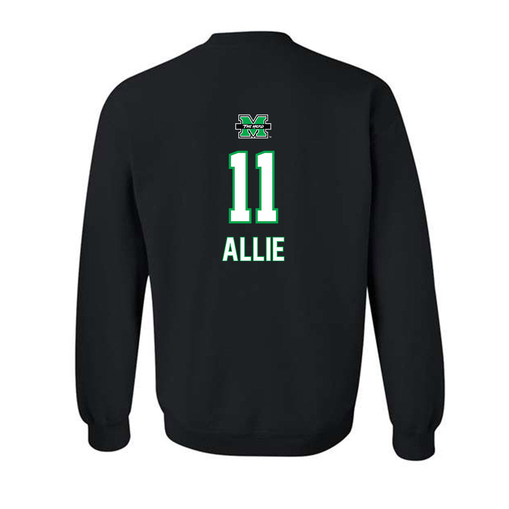 Marshall - NCAA Women's Basketball : Jayda Allie - Crewneck Sweatshirt Sports Shersey