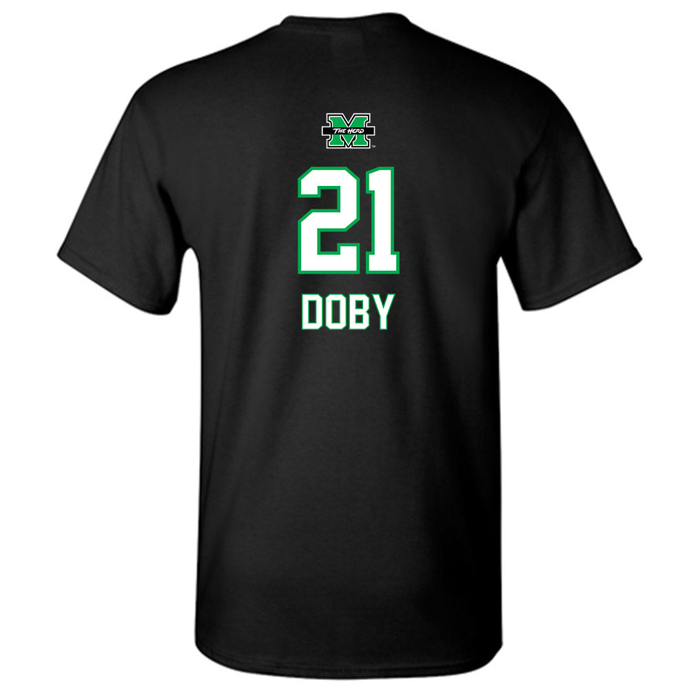 Marshall - NCAA Women's Basketball : Emari Doby - Generic Shersey T-Shirt-1