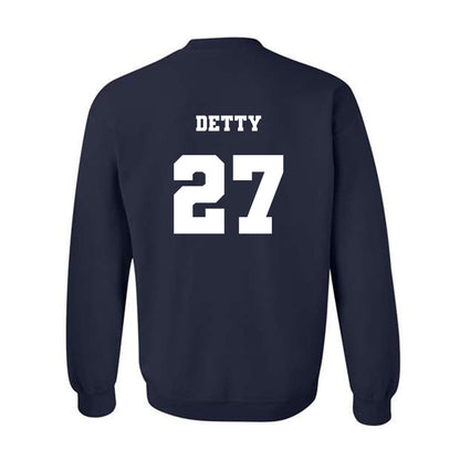 Xavier - NCAA Men's Soccer : Ely Detty - Generic Shersey Crewneck Sweatshirt-1