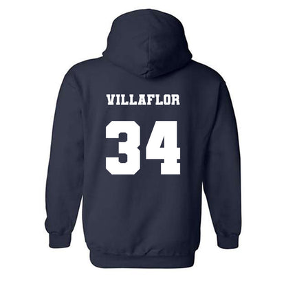 Xavier - NCAA Women's Lacrosse : Lily Villaflor - Generic Shersey Hooded Sweatshirt