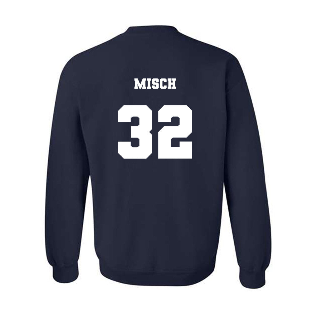 Xavier - NCAA Baseball : Connor Misch - Generic Shersey Crewneck Sweatshirt-1