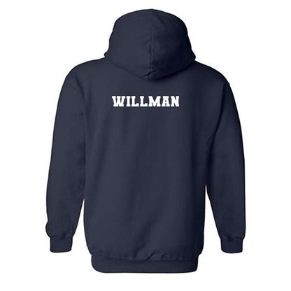 Xavier - NCAA Men's Track & Field (Outdoor) : Liam Willman - Hooded Sweatshirt Classic Shersey
