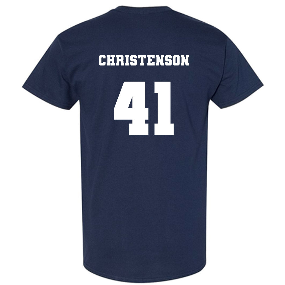 Xavier - NCAA Baseball : Carter Christenson - Generic Shersey T-Shirt-1