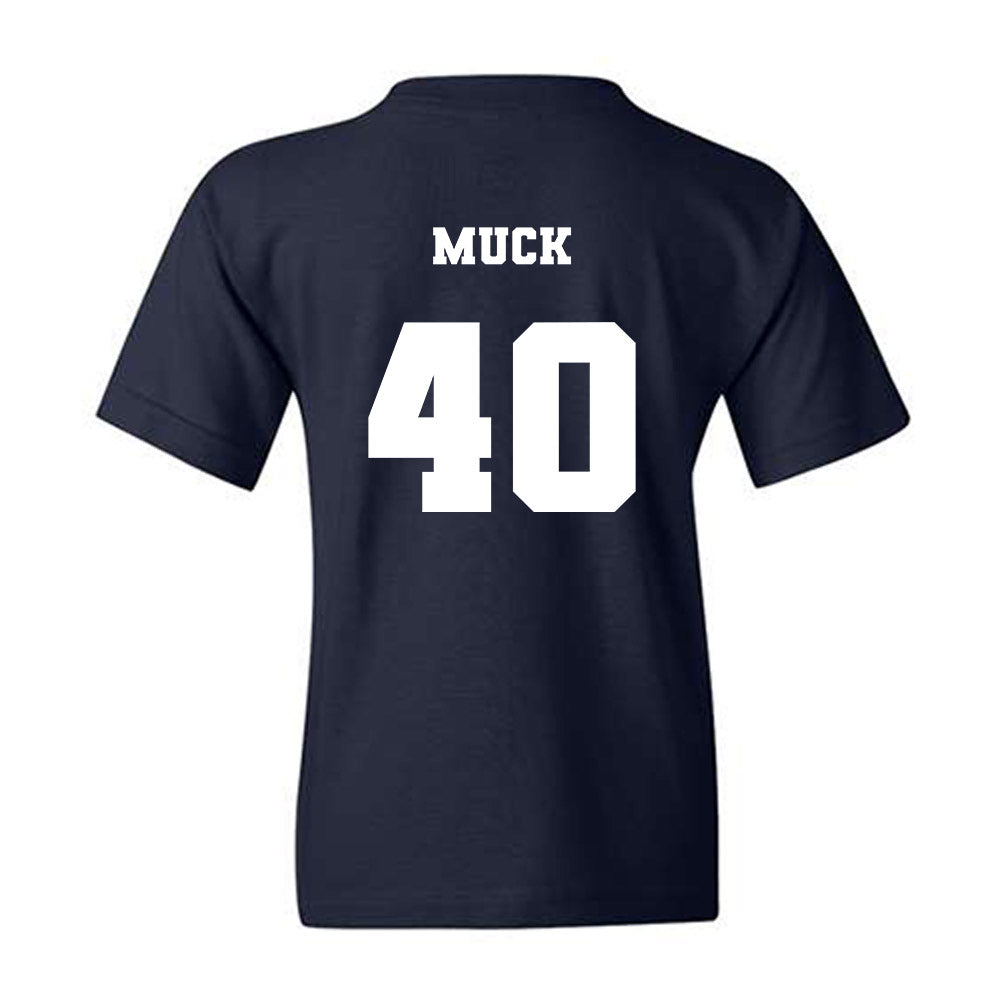 Xavier - NCAA Baseball : Karter Muck - Generic Shersey Youth T-Shirt-1