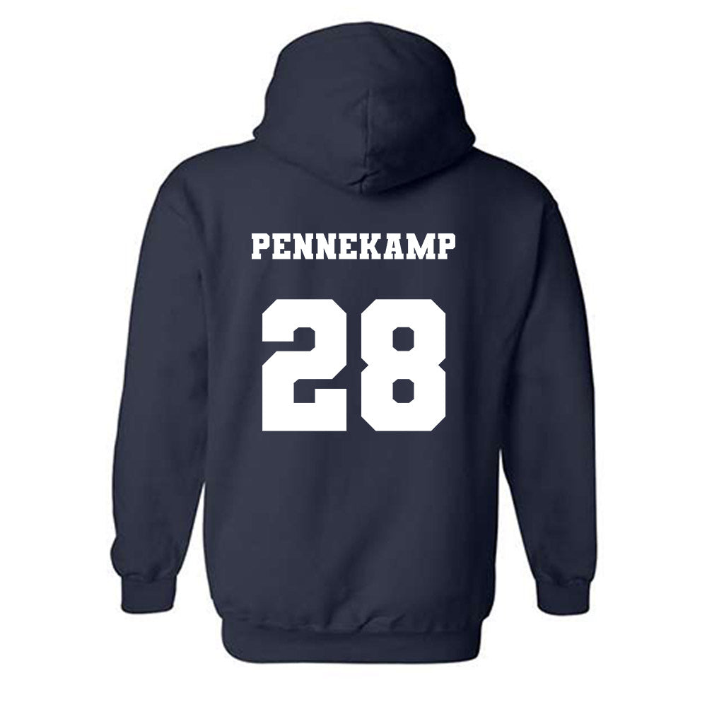 Xavier - NCAA Women's Soccer : Presley Pennekamp - Generic Shersey Hooded Sweatshirt-1