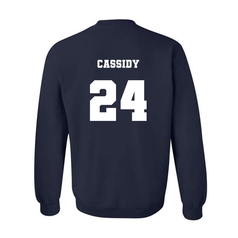 Xavier - NCAA Women's Lacrosse : Julie Cassidy - Crewneck Sweatshirt Classic Shersey