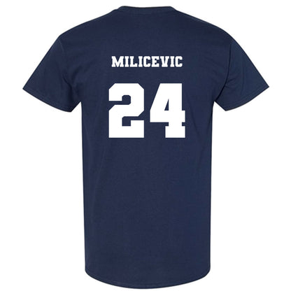Xavier - NCAA Men's Basketball : Jovan Milicevic - Generic Shersey T-Shirt-1