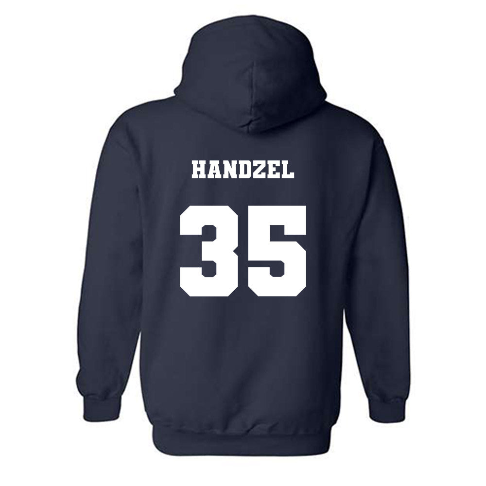 Xavier - NCAA Women's Lacrosse : Morgan Handzel - Generic Shersey Hooded Sweatshirt