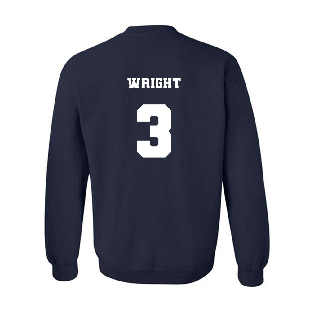 Xavier - NCAA Men's Basketball : All Wright - Generic Shersey Crewneck Sweatshirt-1