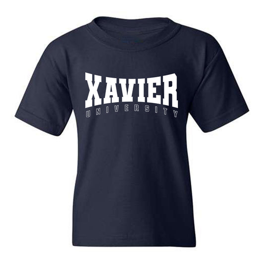 Xavier - NCAA Men's Swimming & Diving : Caleb Petranchuk - Youth T-Shirt Classic Shersey