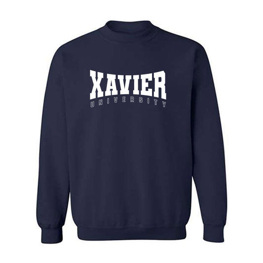 Xavier - NCAA Women's Track & Field : Shannon O'Brien - Generic Shersey Crewneck Sweatshirt-0